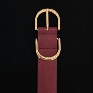 Belt color Burgundy